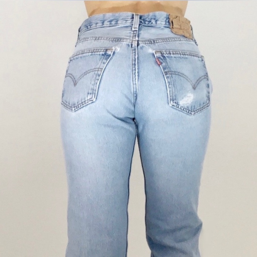 🌹 VTG 501 LEVIS JEANS 26 27 28 LIGHT MEDWASH🌹